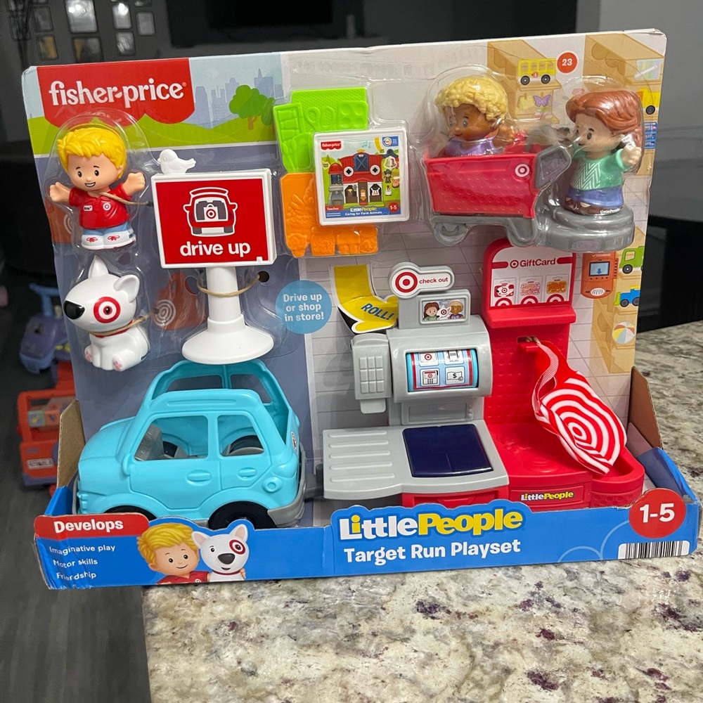 Fisher Price Little People Target Run Playset